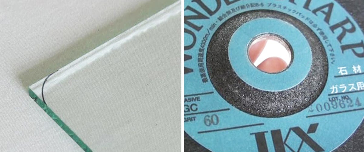 1. マジックで印を付ける