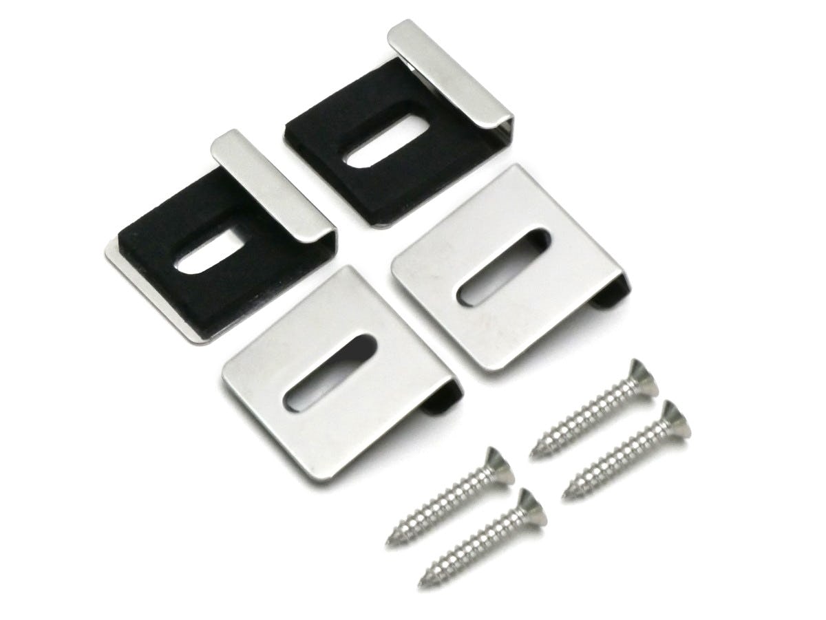 ツメ金具 4個入 ネジ付き