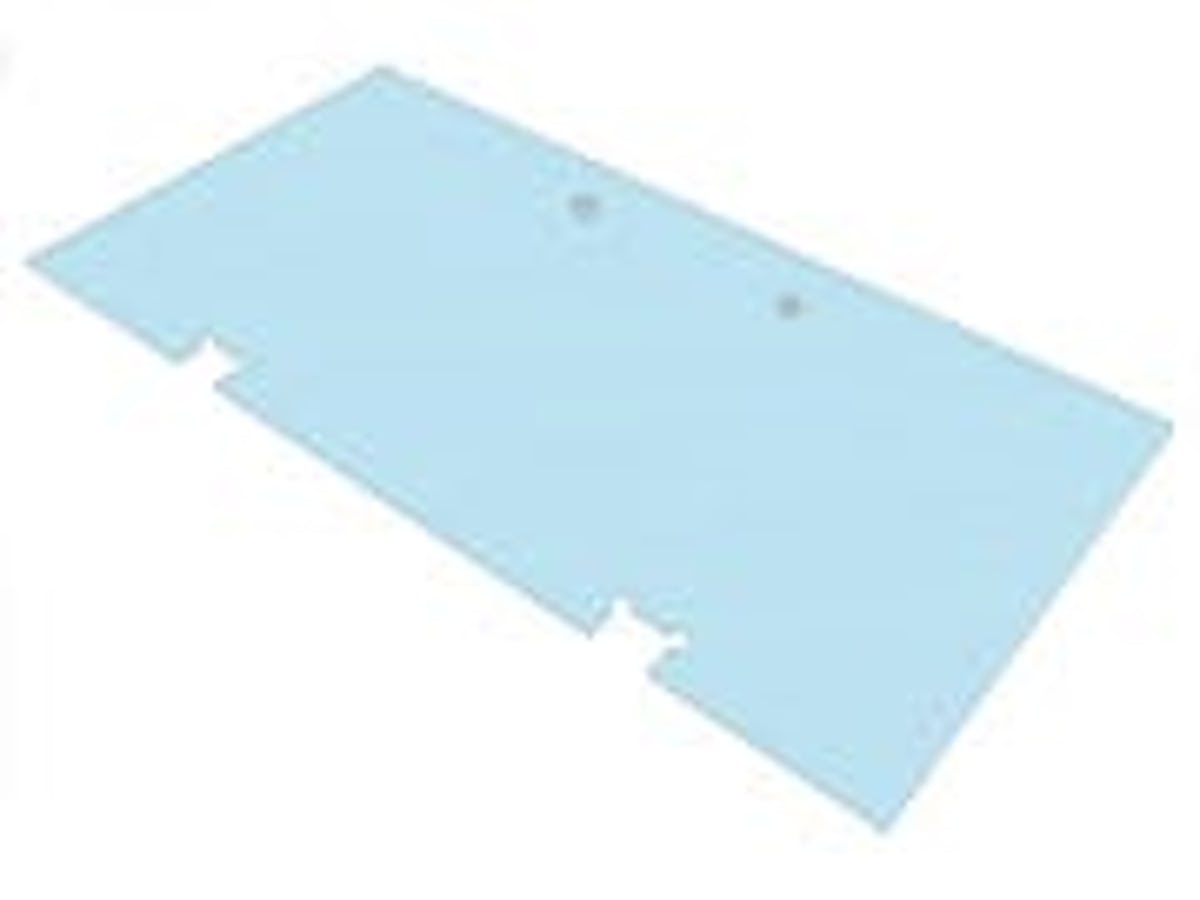 ガラスドア向け加工済みガラスのイメージイラスト