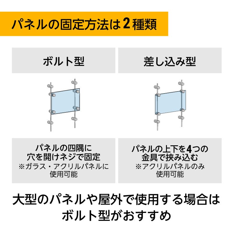 パネルアタッチメントAL｜ガラスのホームセンター「ギヤマン」