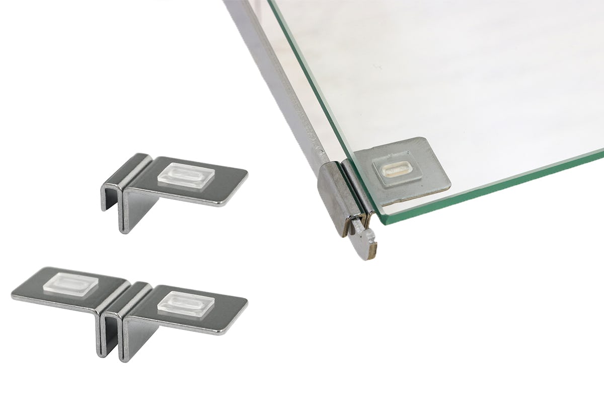 ガラス棚 落下防止アタッチメント