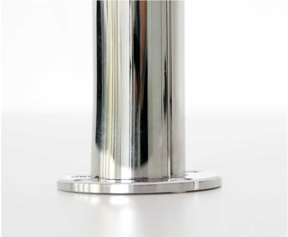 ガラス間仕切りポール